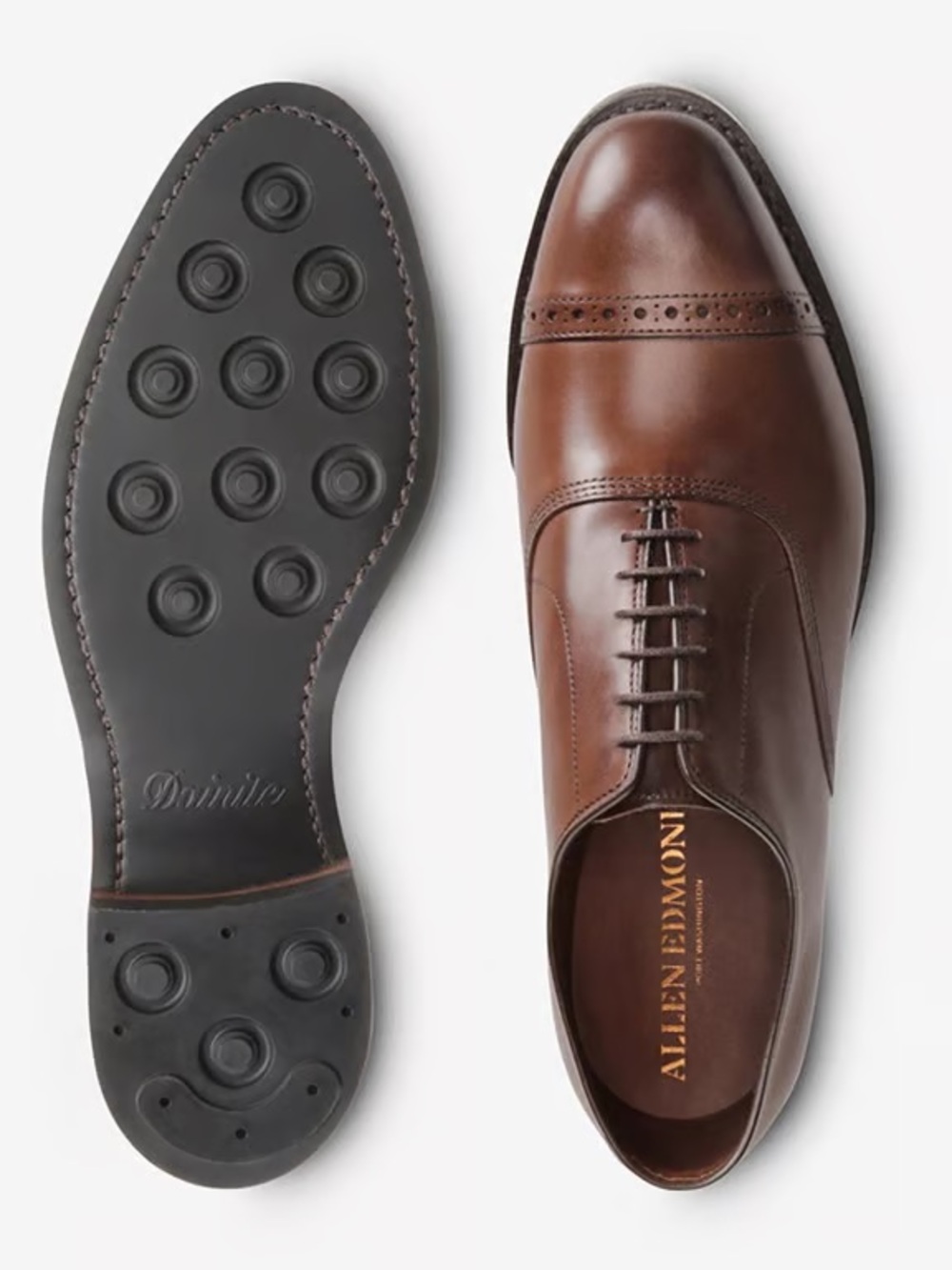Fifth Avenue Cap-toe Oxford Dress Shoe with Dainite Sole